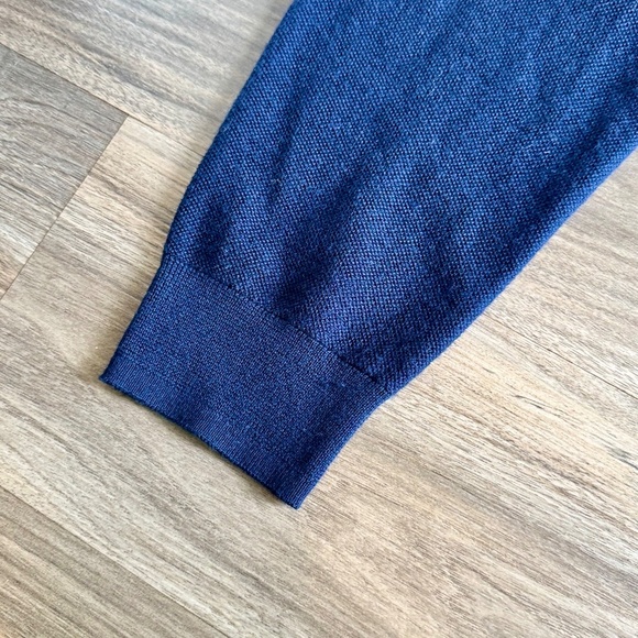 Lacoste Paris Lightweight Pure Wool Polo Sweater Size XL - Picture 9 of 12